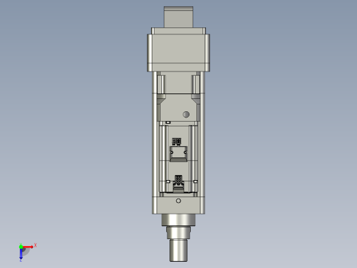 轻载电动缸TPA-ESR100-3210C-L50-MR-CA-W-P75-JX-C3俯视缩略图