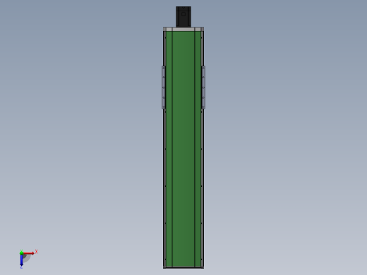 DMSL220-NCM长行程丝杆模组直线滑台（电机直连）[DMSL220-L05S700-DT750-C2U-NCM-P5]俯视缩略图