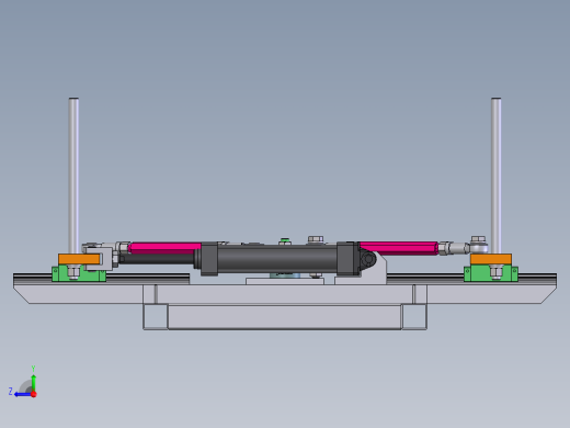 对中夹紧机构右视缩略图