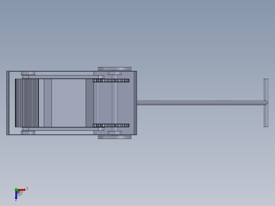 地面清洁SW2013俯视图