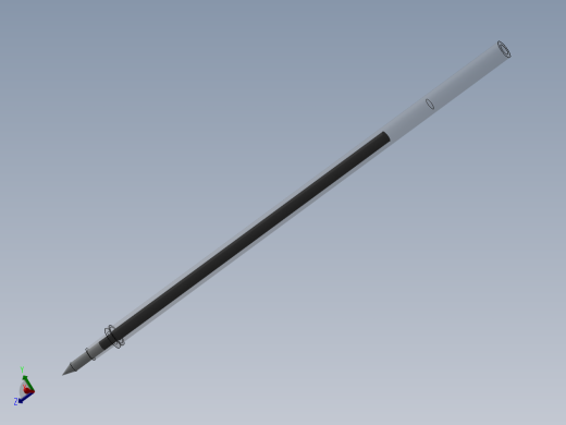 中性笔芯（含效果图）