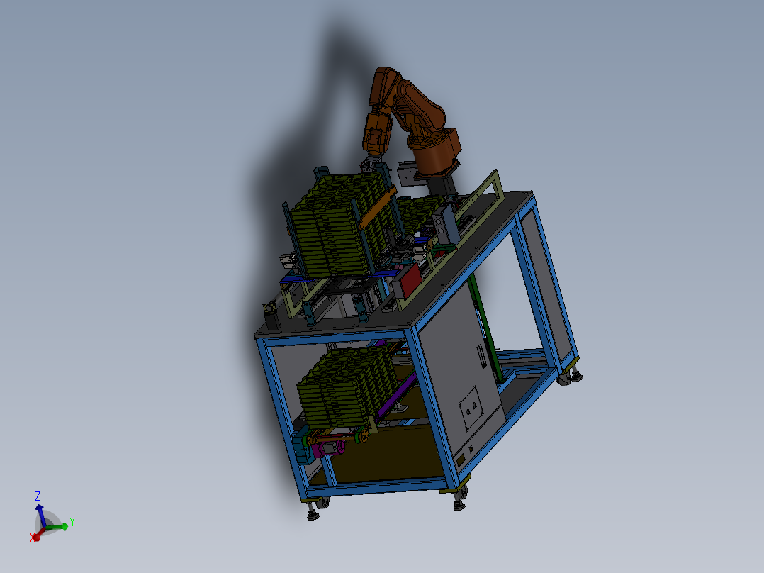 E418 TRAY盘自动上下料机