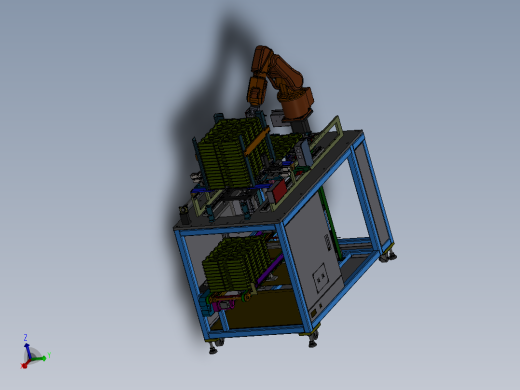 E418 TRAY盘自动上下料机
