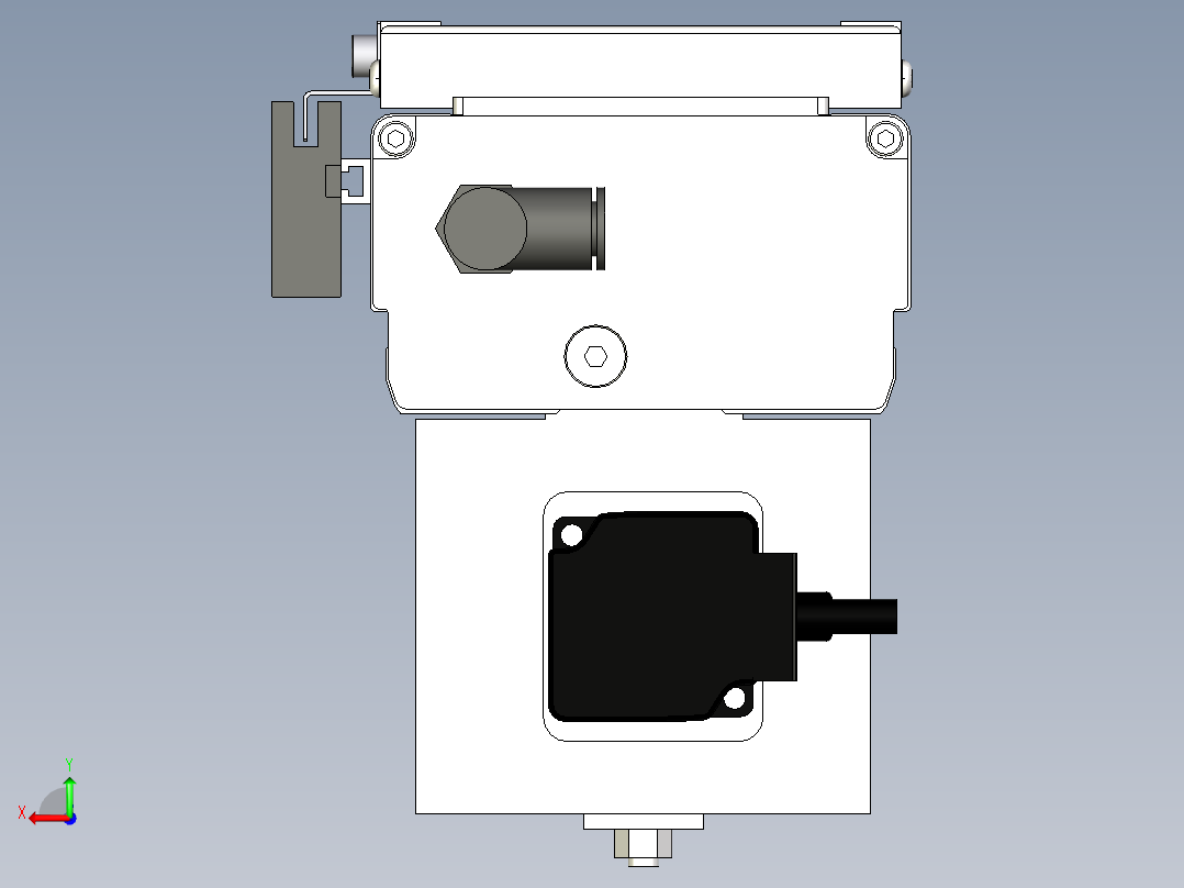 Toyo东佑达直线模组-ECH10-100-BM-100W后视图