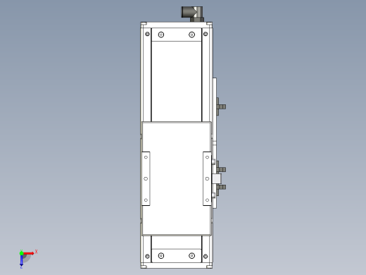 Toyo东佑达直线模组-ECH10-100-BM-100W俯视缩略图