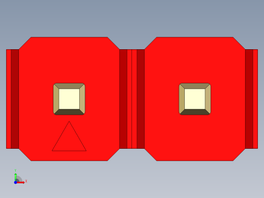 彩色公头100mil（2.54mm）系列-DS1021_red_1x02p_100mil_Type19_rev1.0前视缩略图