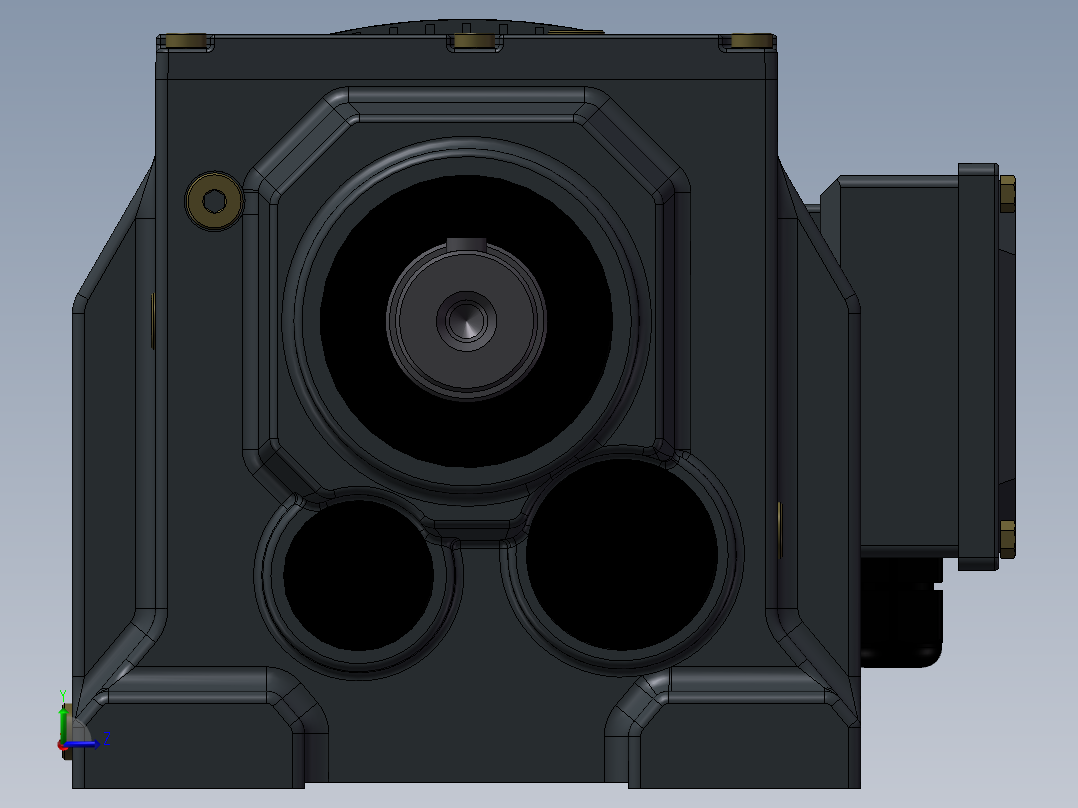 TR58MY90L4_0_S,1.5KW 速比26.31左视图