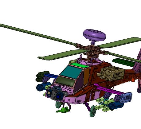 AH-64阿帕奇式攻击直升机