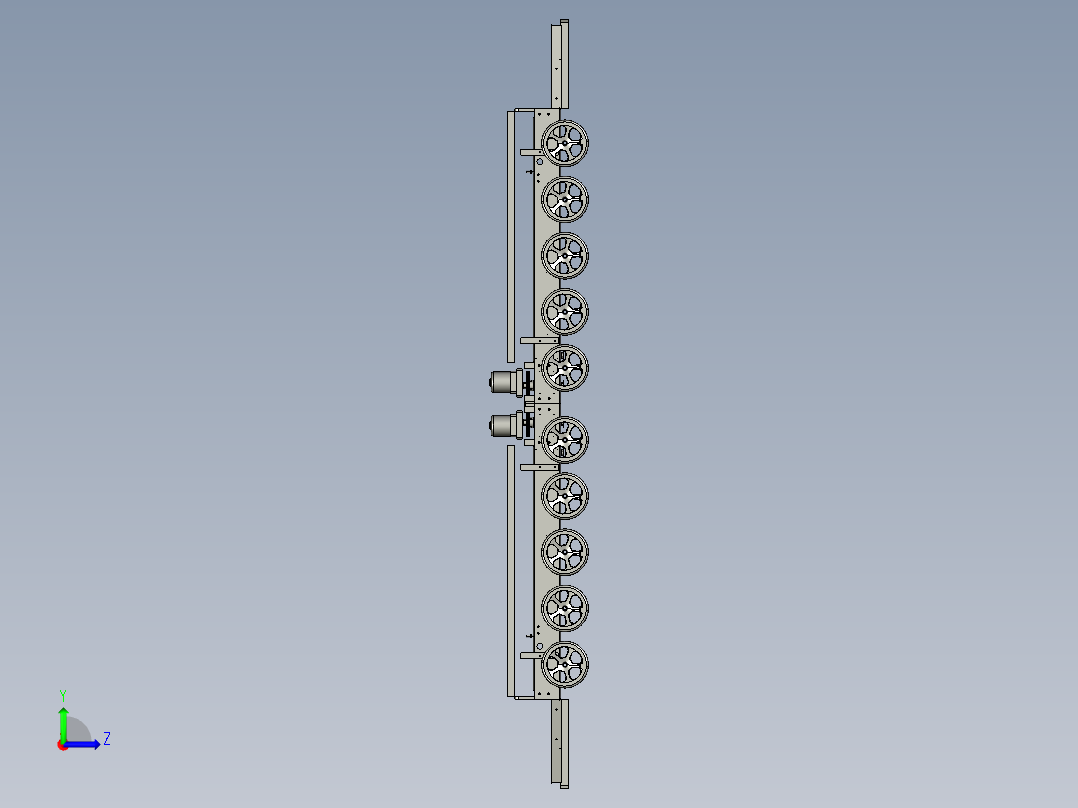 路水两路车左视图