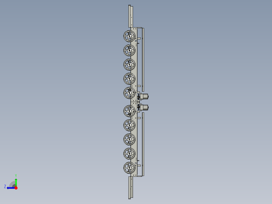 路水两路车右视图