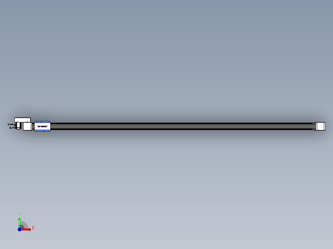 威洛博LB.GB同步带传动--欧规系列GB8-L96-S3000-BR-P40前视图