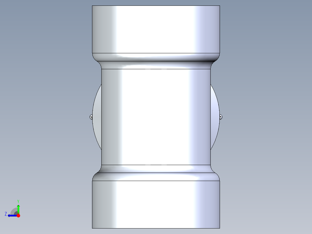 船舶管路系统S23A_SeaDrainPLUS_CleanOutTee-SxSxFPT_37E161101_1-1-2in Sea Drain Plus - Cleanout Tee- SxSxFPT右视图