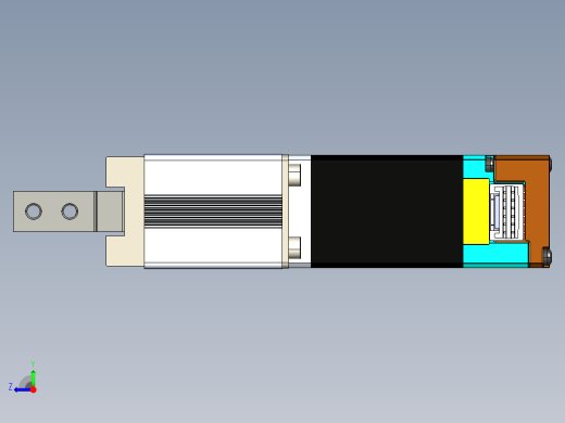 电动手指-LEF20-S10-Q-03 右视缩略图
