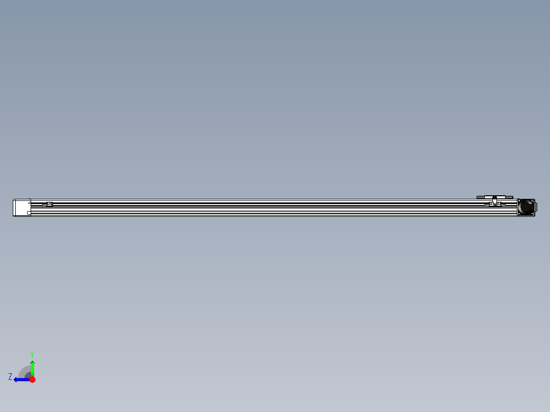 同步带滑台-欧规BC6-L120-S1700-R-P40-D3右视图
