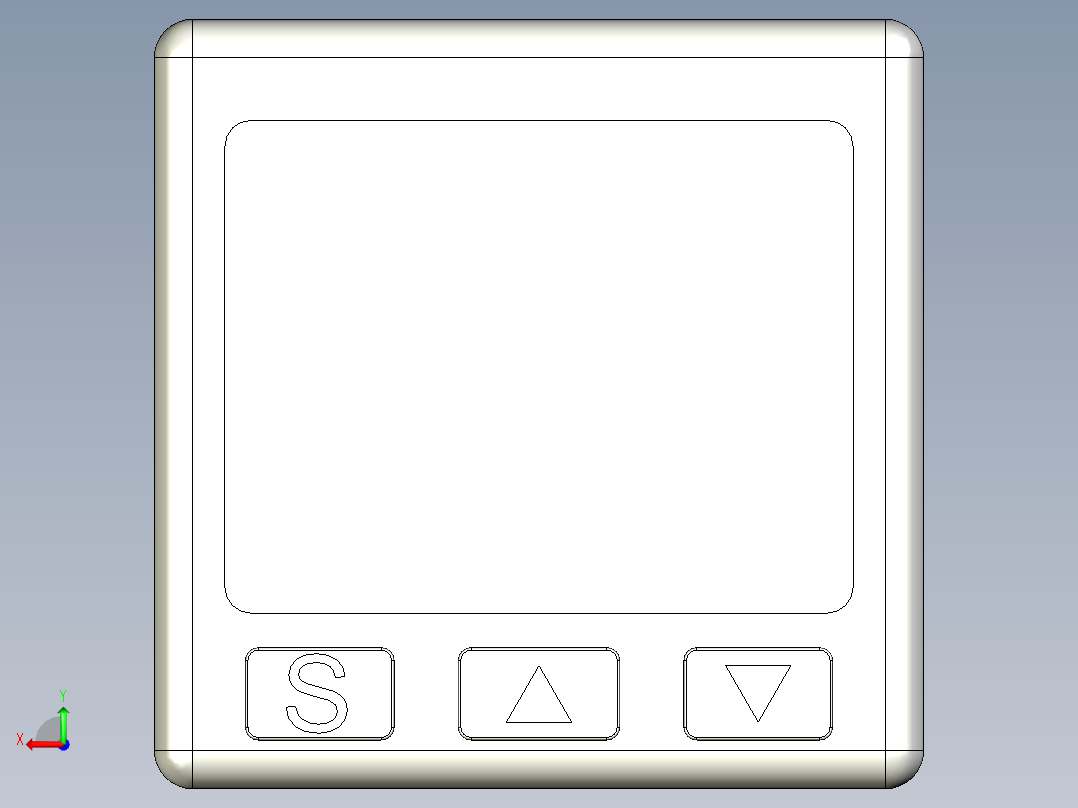 压力传感器DNP-E后视图