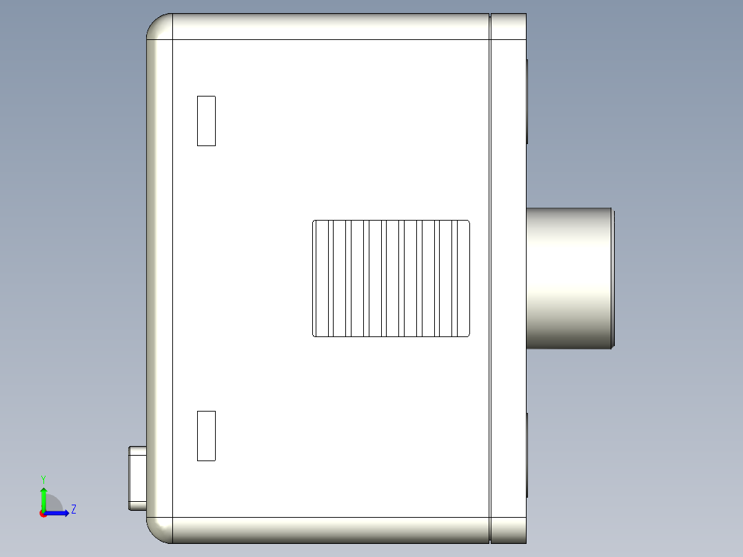 压力传感器DNP-E左视图