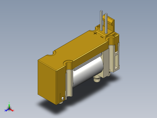 微型阀-微型电磁阀（HYD）精密电磁阀系列图纸