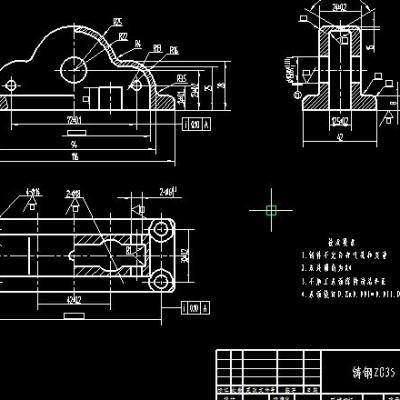 换向阀CAD全套图纸 机械设计CAD图纸DWG图纸2D图纸缩略图