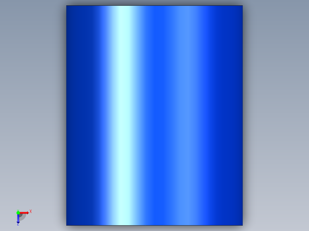 輕荷重彈簧(扁線)(藍色)TL.TLR-3D多系列多零件图纸模型俯视图