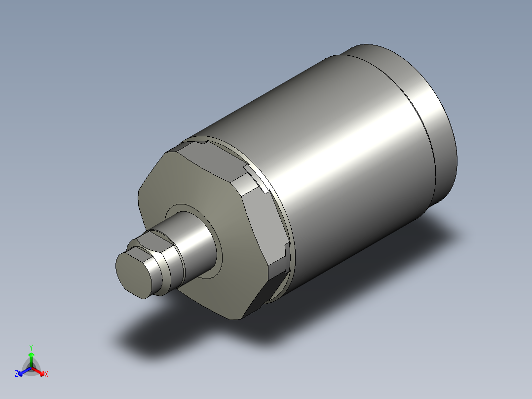 KOSMEKLD0452-x-E多系列多零件图纸模型主视图