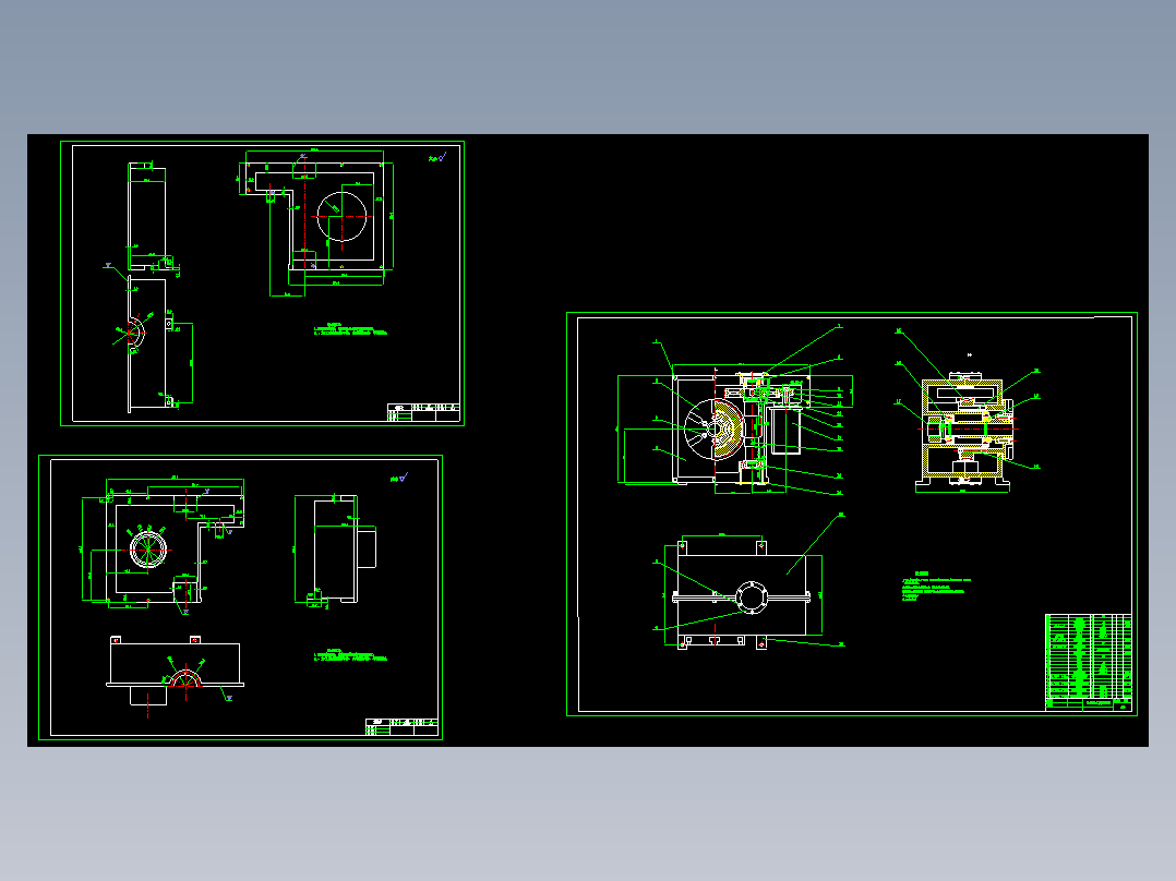 立式回转工作台图