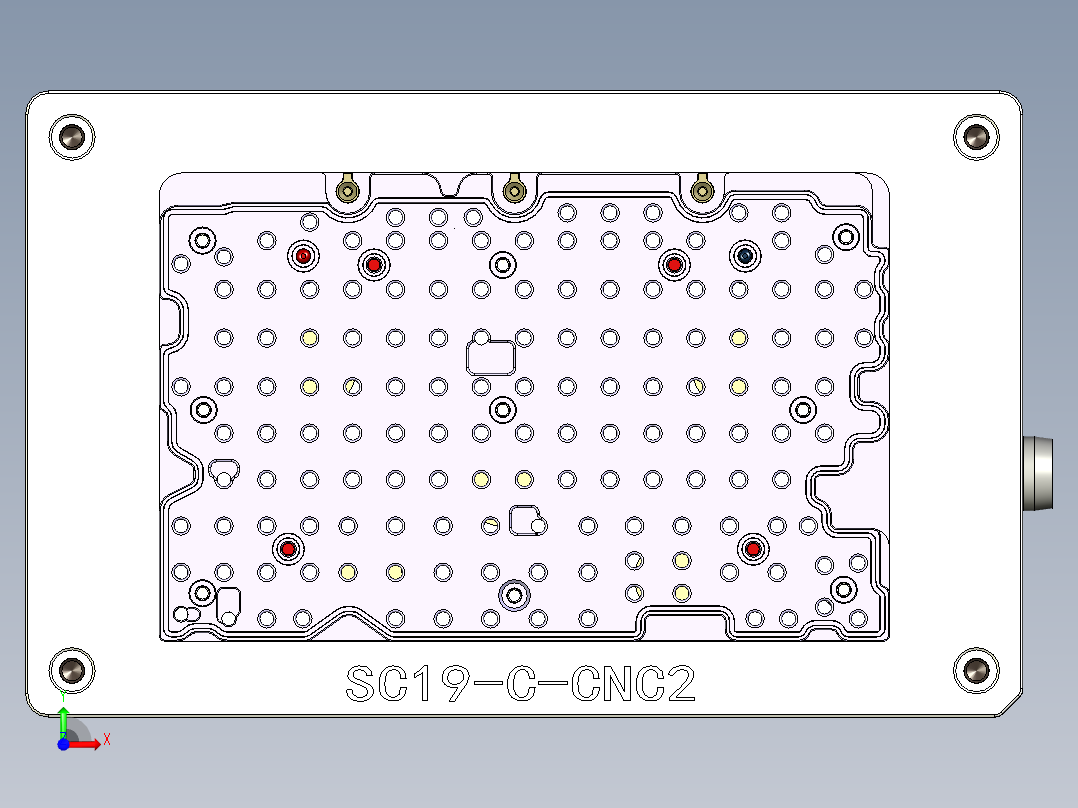 CS19-C-CNC2-180720笔记本CNC工装夹具三维模型前视图