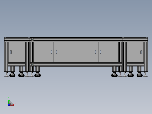 循环输送流水线sw20可编辑前视缩略图