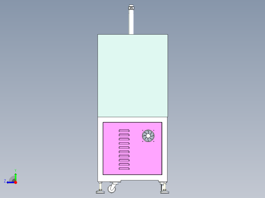 弯管拧螺丝装配专机右视图