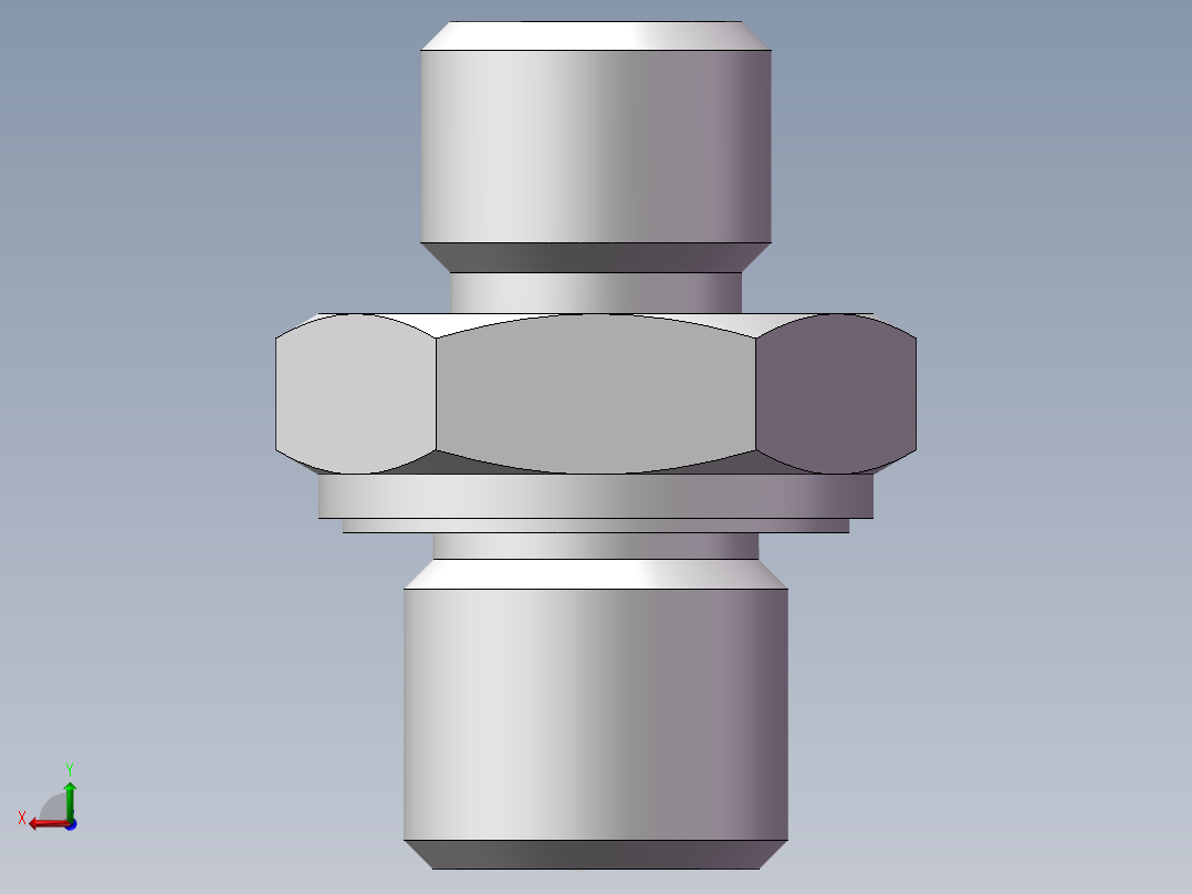英制管螺纹ED密封、1CB-12-04WD后视图