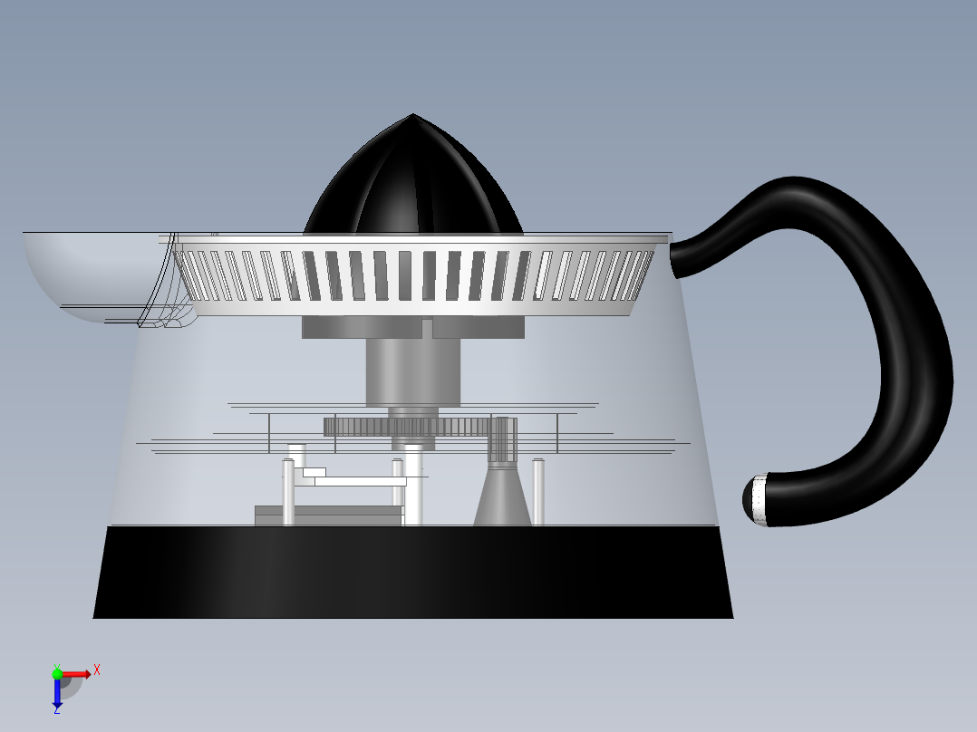 榨汁机(9)俯视图