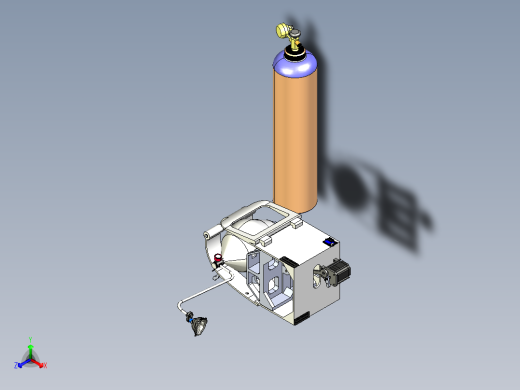 A3004032-完全3D打印的呼吸机正等轴测缩略图