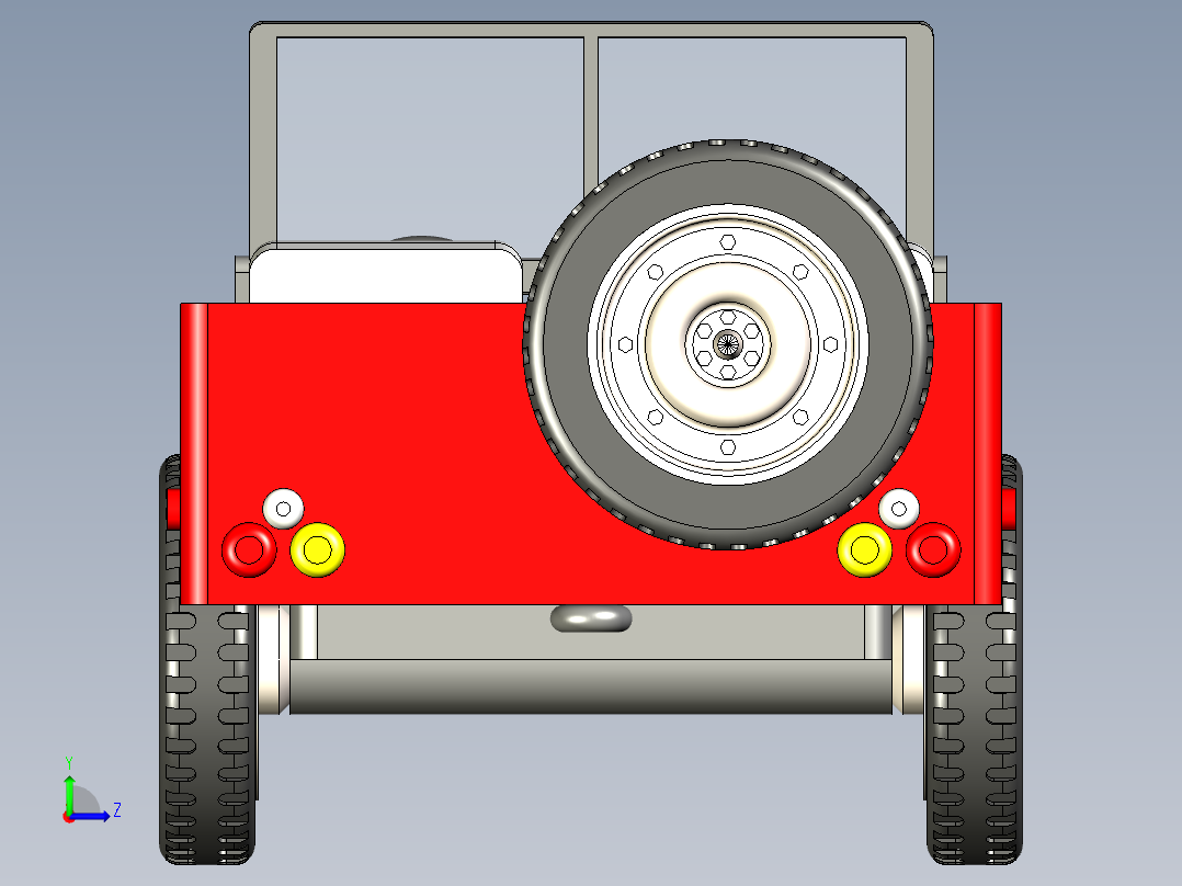 B2004401-吉普车左视图
