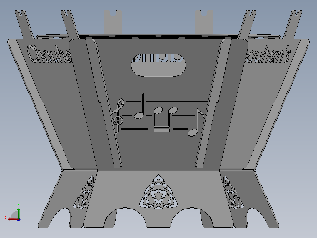烧烤炉(30)后视图