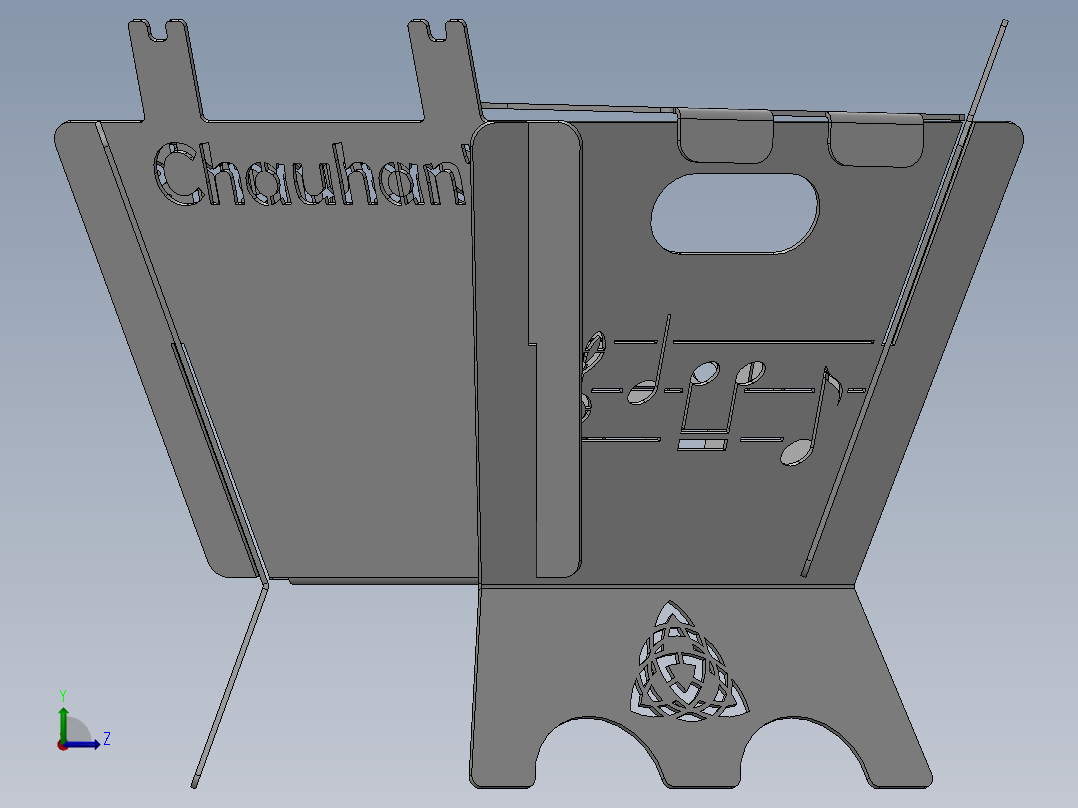烧烤炉(30)左视图