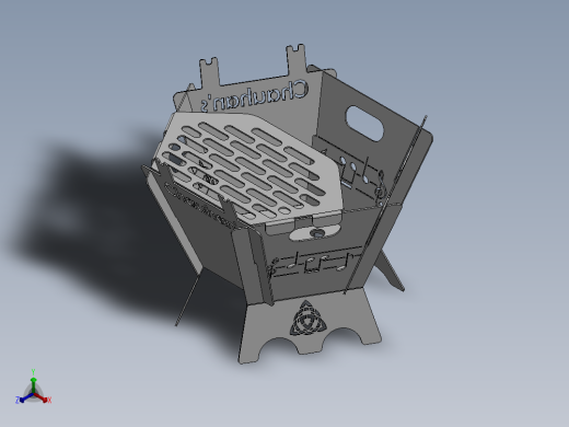 烧烤炉(30)正等轴测缩略图