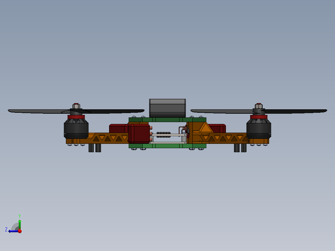 RJ39无人机 sw18右视图