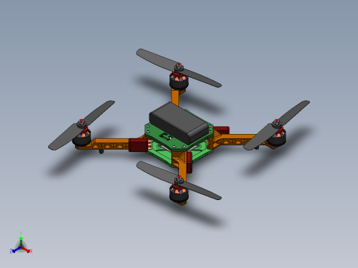RJ39无人机 sw18正等轴测缩略图
