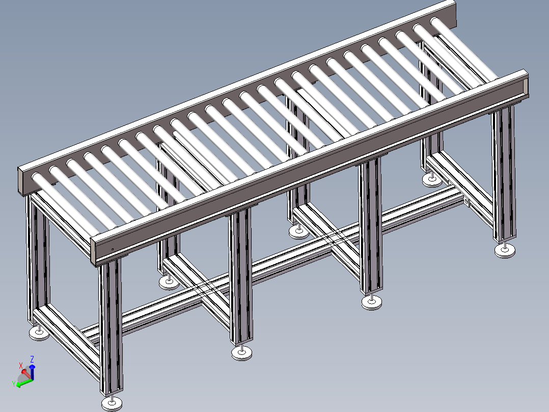 无动力辊筒（宽500长2000高850）