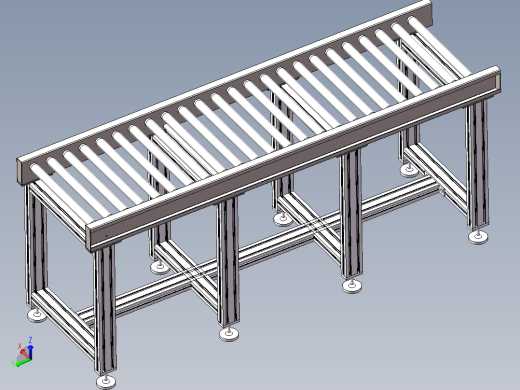 无动力辊筒（宽500长2000高850）
