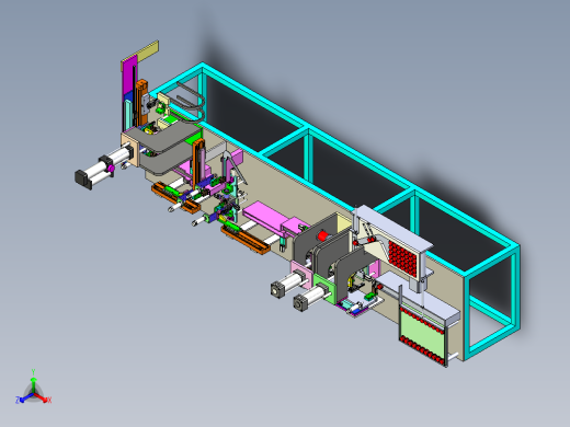 微波炉阳极组装生产线