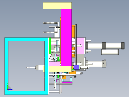 微波炉阳极组装生产线左视缩略图