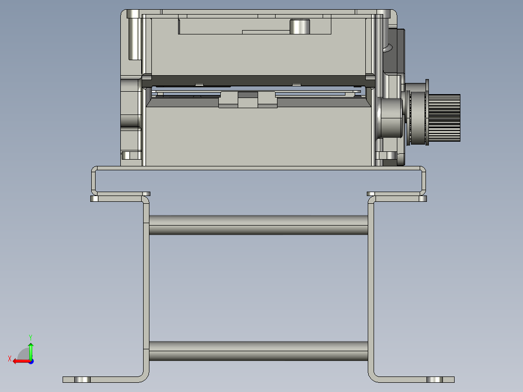 智能终端内置自动发卡机1后视图