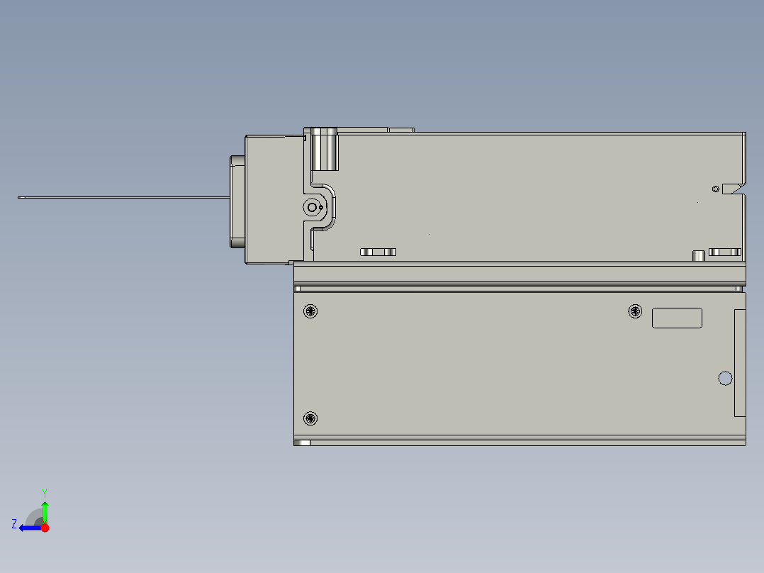 智能终端内置自动发卡机1右视图