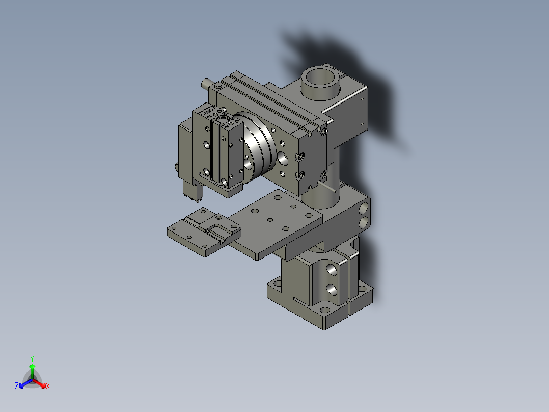 JALD23-4-叶片上料-Z-02正等轴测图