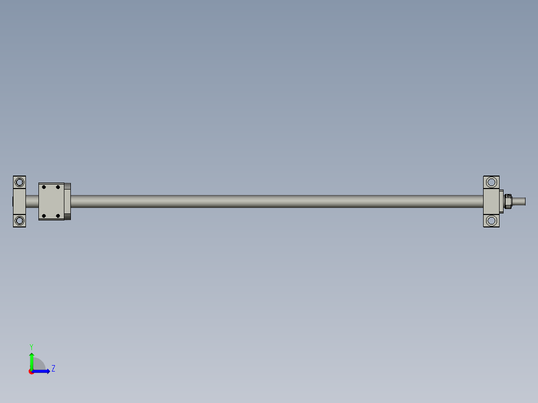 R20丝杠组件2左视图