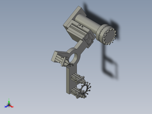 机器人抓取治具总成