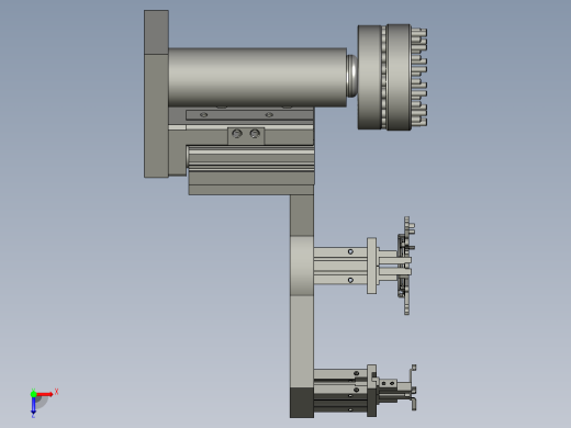 机器人抓取治具总成俯视缩略图
