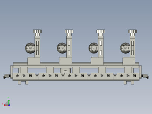 20后排打孔气钻组件h后视缩略图
