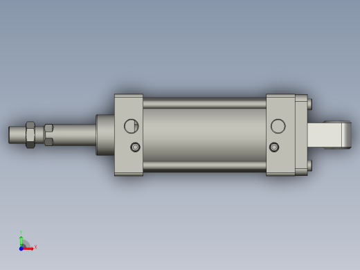 SC80x100SCA亚德客气缸A前视缩略图