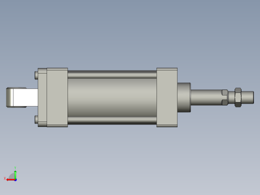 SC80x100SCA亚德客气缸A后视缩略图